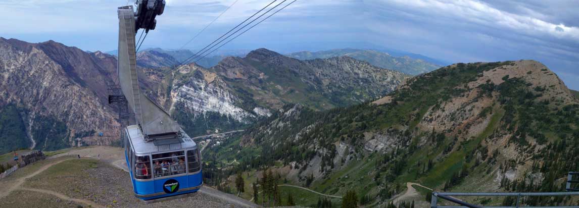 View of Provo sunset from Y Mountain